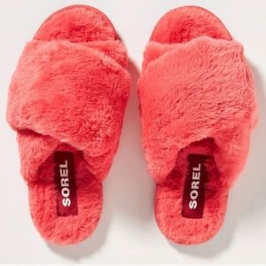 Sorel Mail Run Slippers in Blush Pink